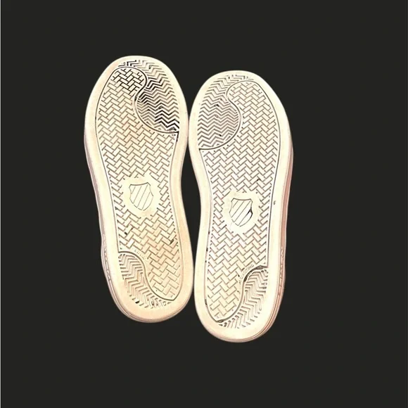 K-Swiss CLASSIC Vintage Chesterfield Blush Pink Tennis Shoes Low-Top Women Sz 7 - Picture 6 of 6